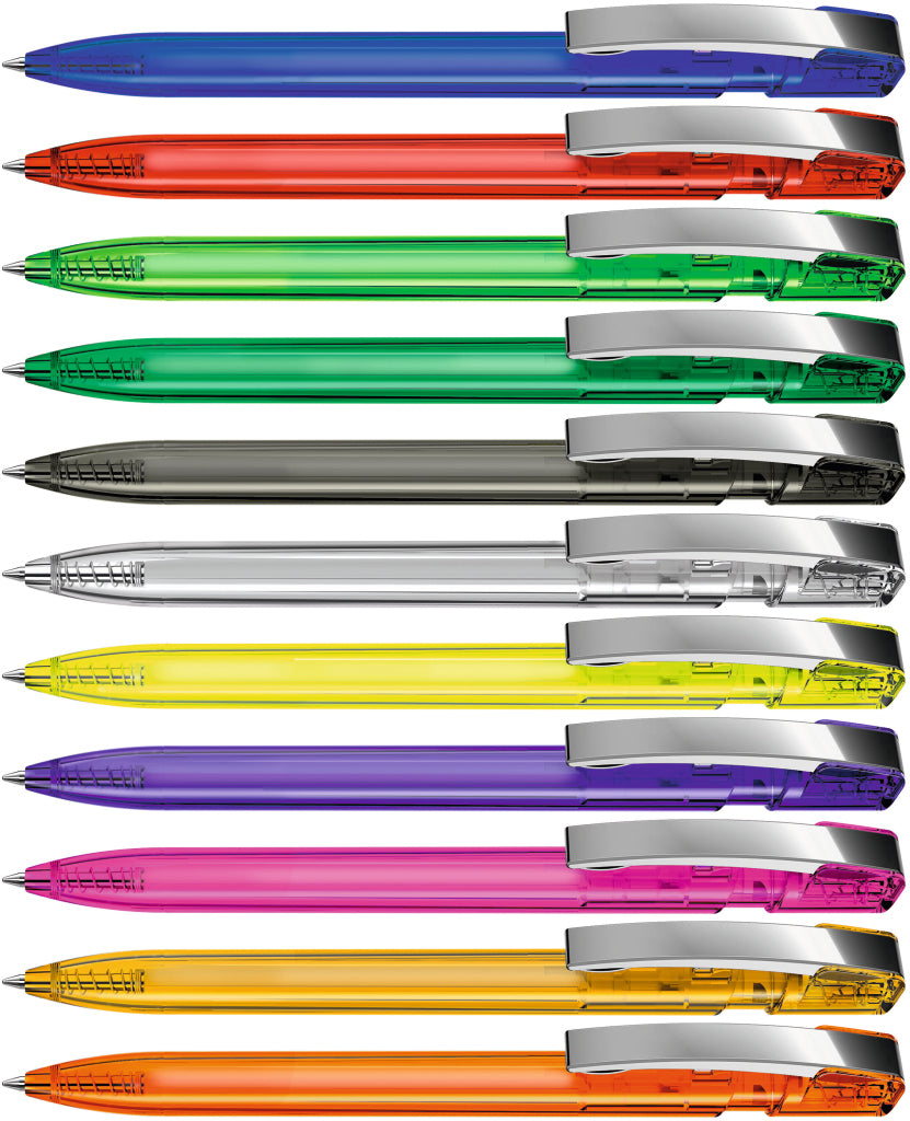 UMA SKY transparent M Druckkugelschreiber – alle Farben