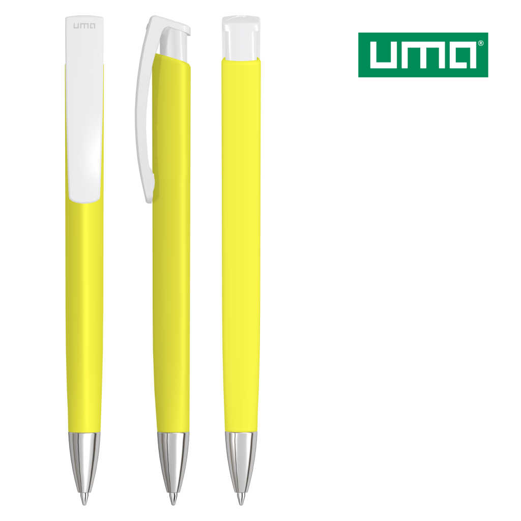 UMA TRINITY KG SI GUM Druckkugelschreiber – Gelb
