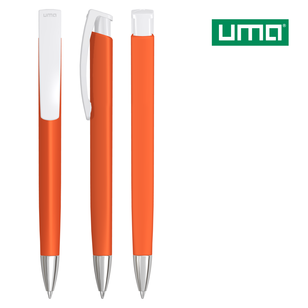UMA TRINITY KG SI GUM Druckkugelschreiber – Orange