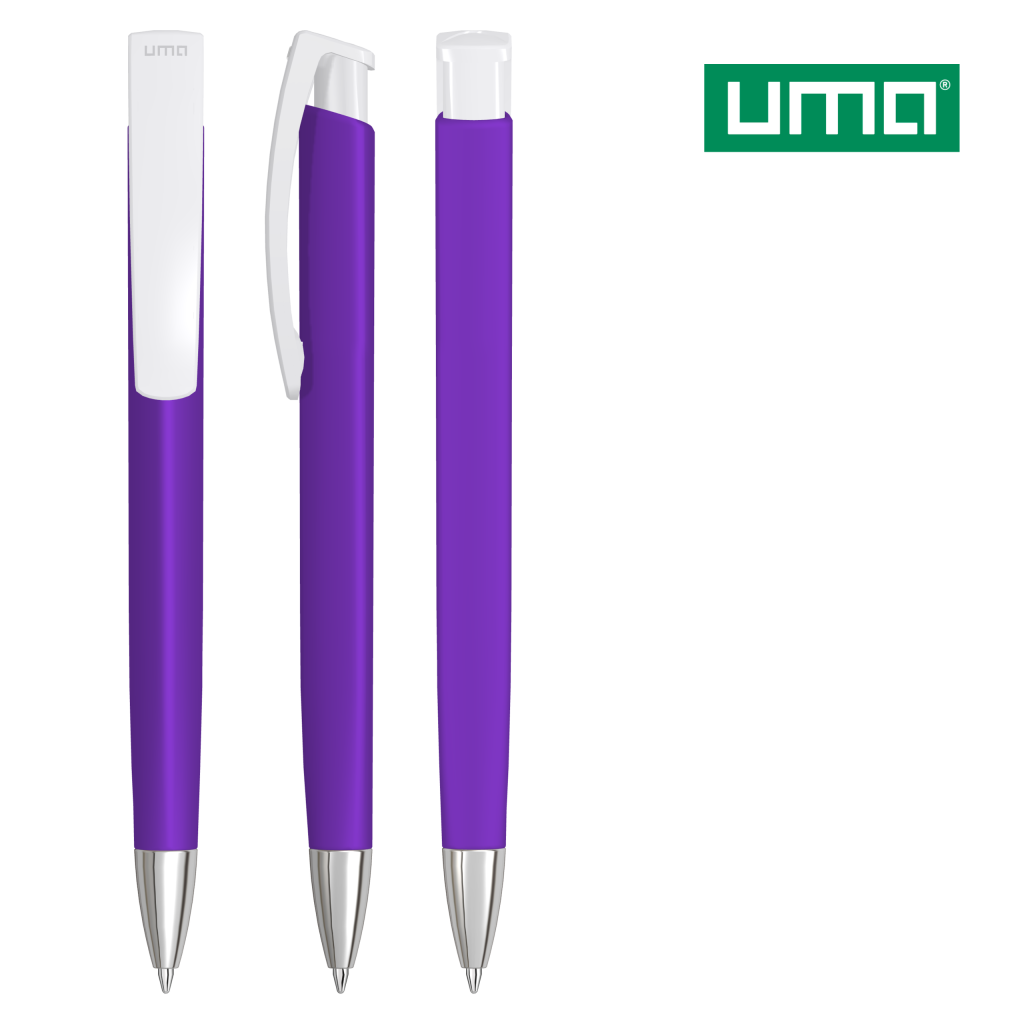 UMA TRINITY KG SI GUM Druckkugelschreiber – Violett