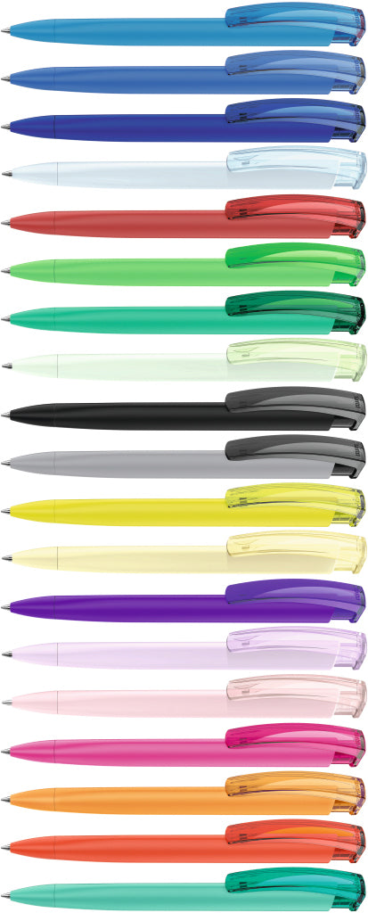 UMA TRINITY K transparent GUM Druckkugelschreiber – alle Farben