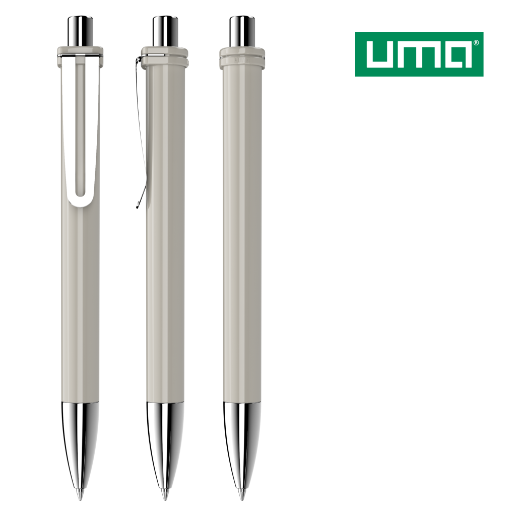 UMA VOGUE XL SI Druckkugelschreiber – Grau