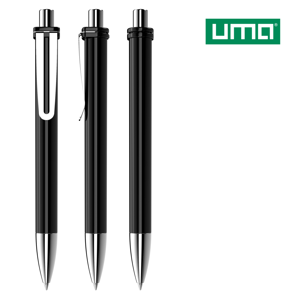 UMA VOGUE XL SI Druckkugelschreiber – Schwarz
