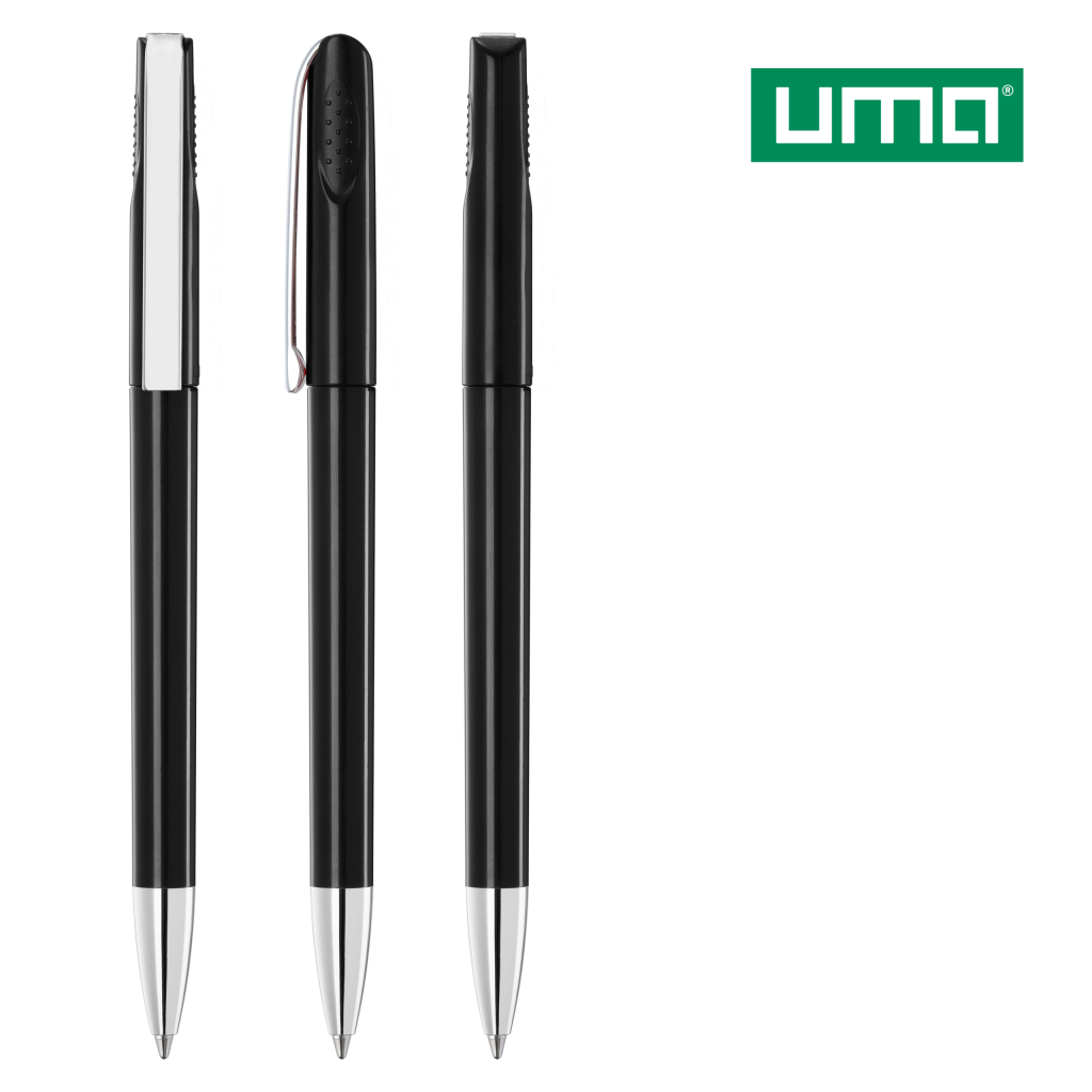 UMA PUR SI Drehkugelschreiber – Schwarz