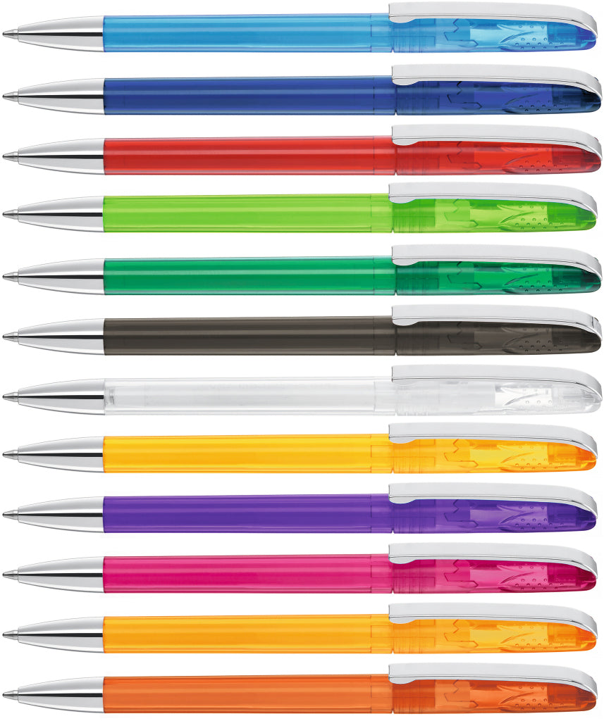 UMA PUR transparent SI Drehkugelschreiber – alle Farben
