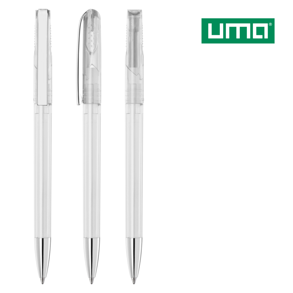 UMA PUR transparent SI Drehkugelschreiber – Klar