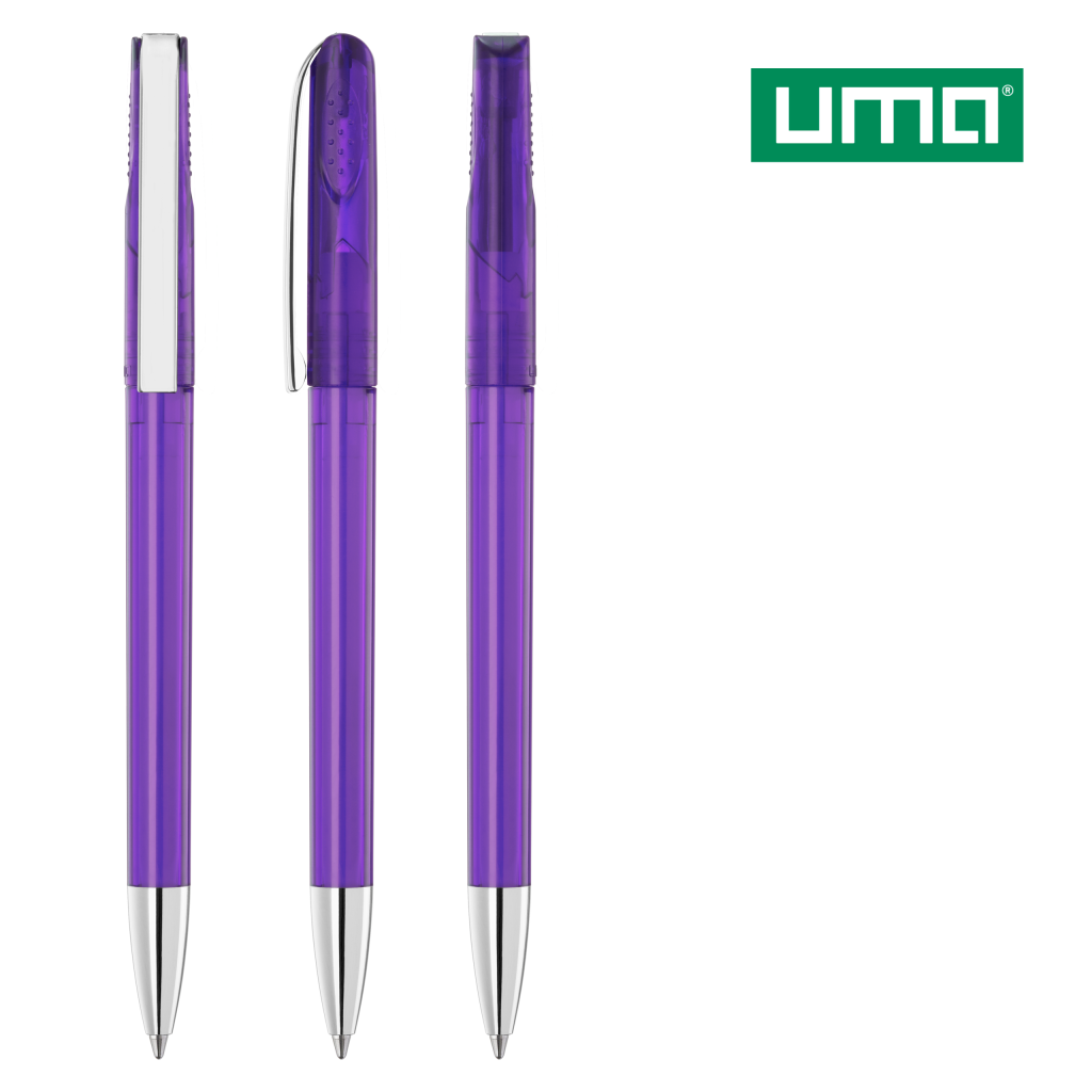 UMA PUR transparent SI Drehkugelschreiber – Violett
