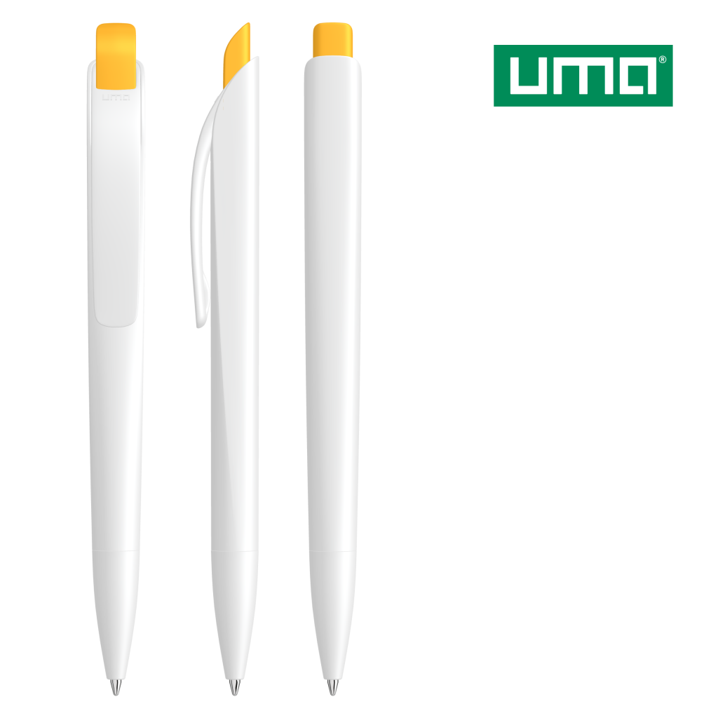 UMA STREAM Druckkugelschreiber – Ocker