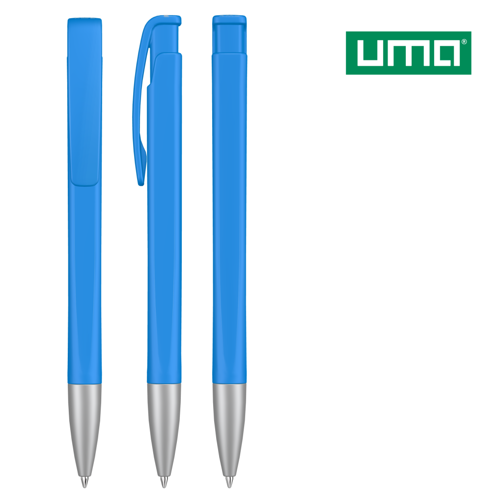 UMA LINEO SI Druckkugelschreiber – Hellblau