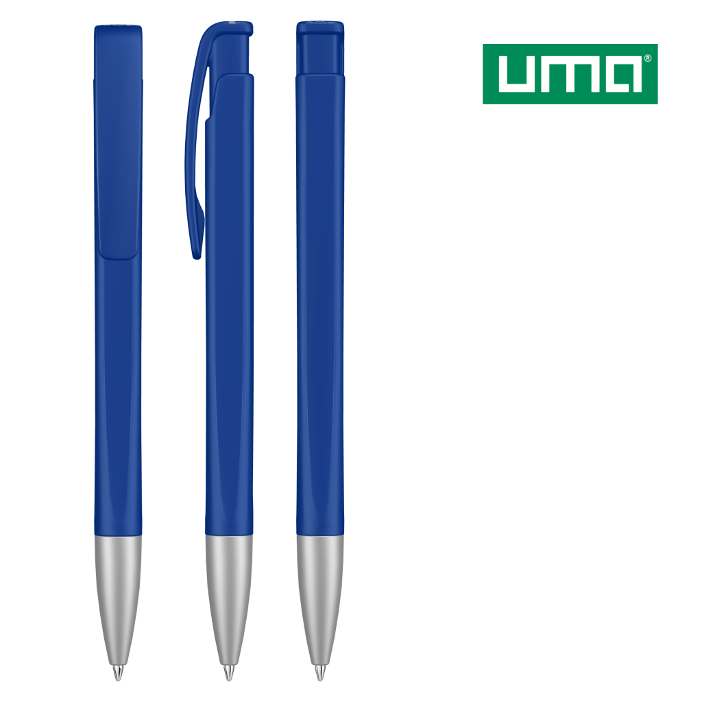 UMA LINEO SI Druckkugelschreiber – Mittelblau