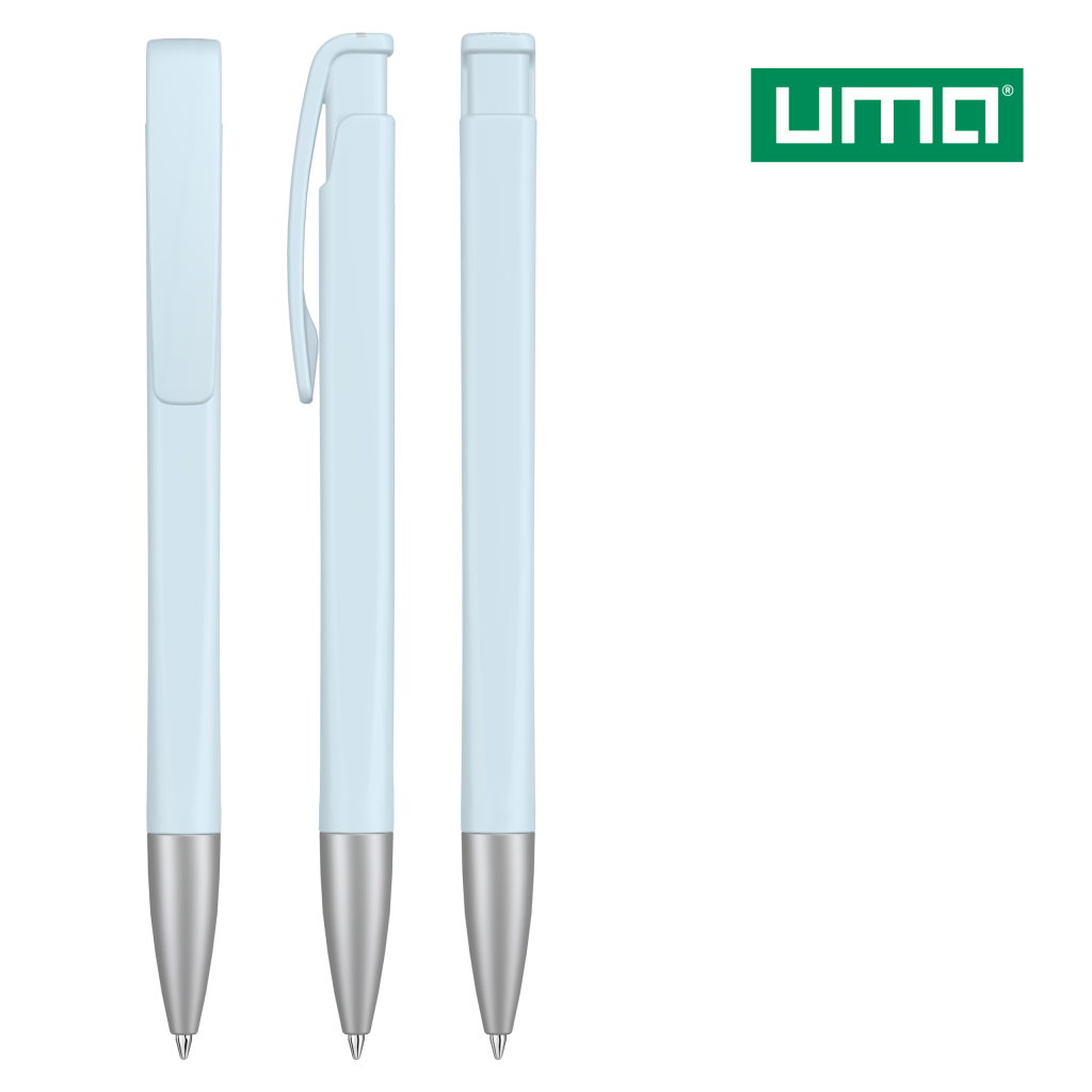 UMA LINEO SI Druckkugelschreiber – Pastell blau