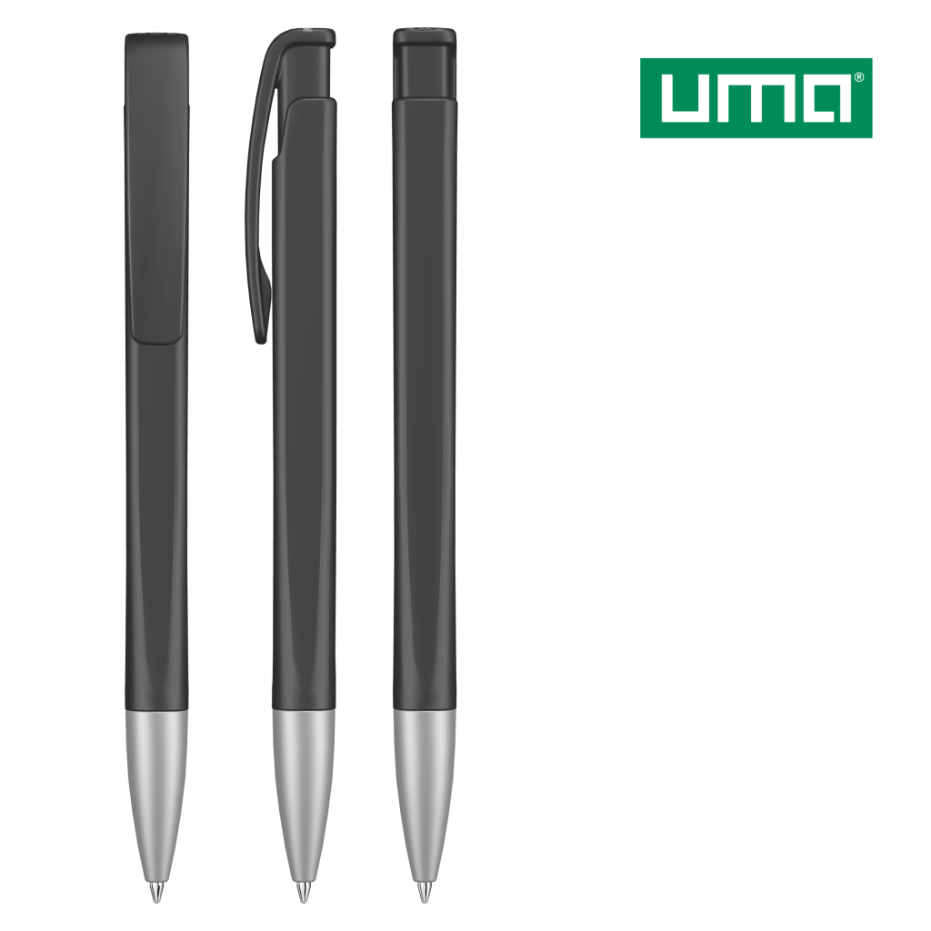 UMA LINEO SI Druckkugelschreiber – Schwarz