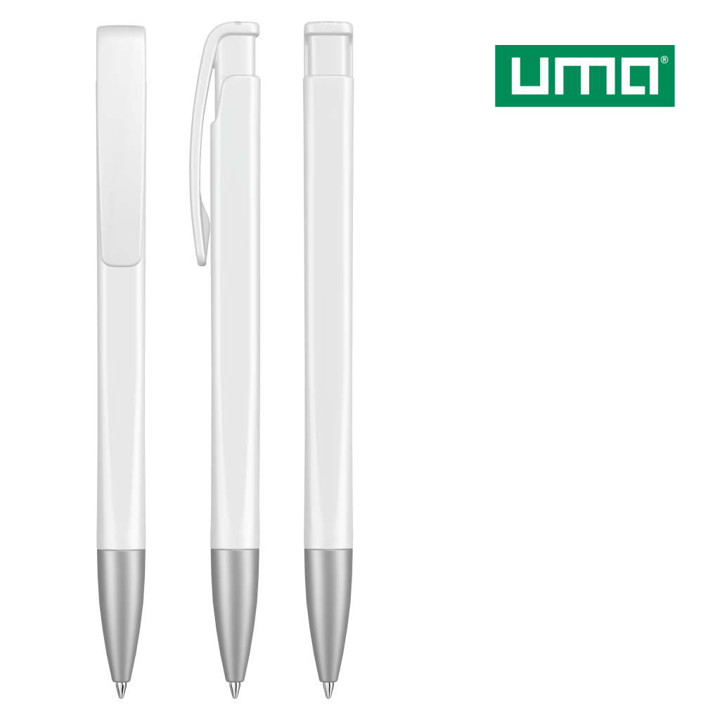 UMA LINEO SI Druckkugelschreiber – Weiß