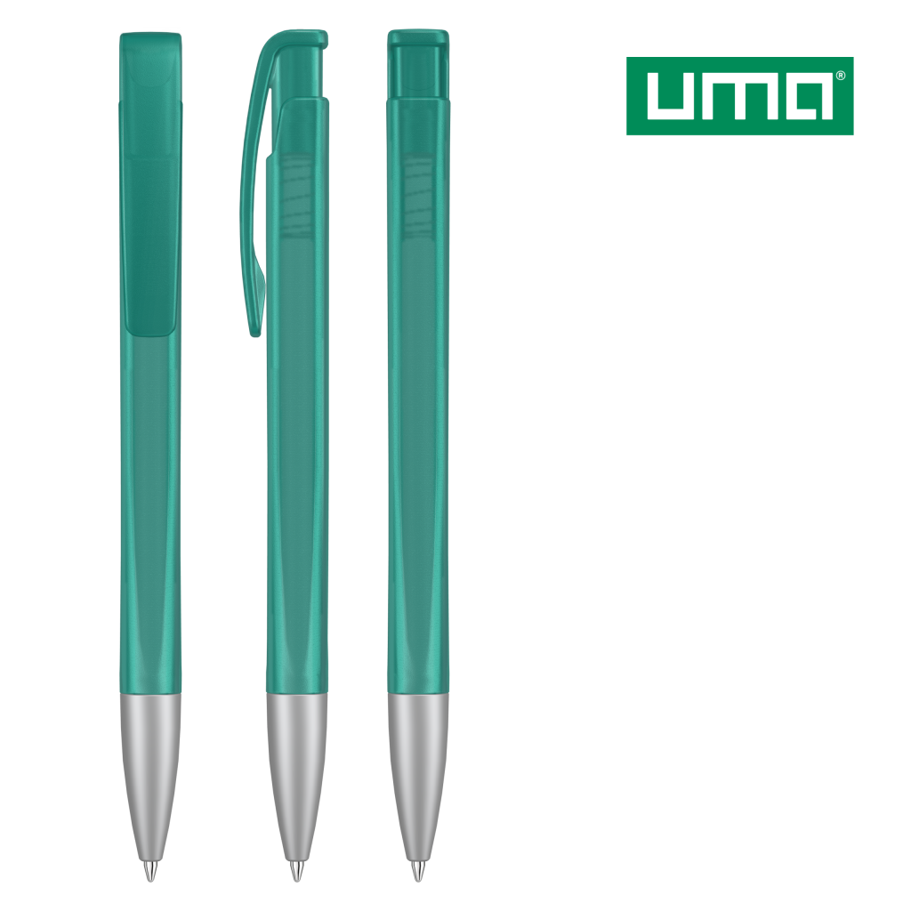 UMA LINEO frozen SI Druckkugelschreiber – Petrol