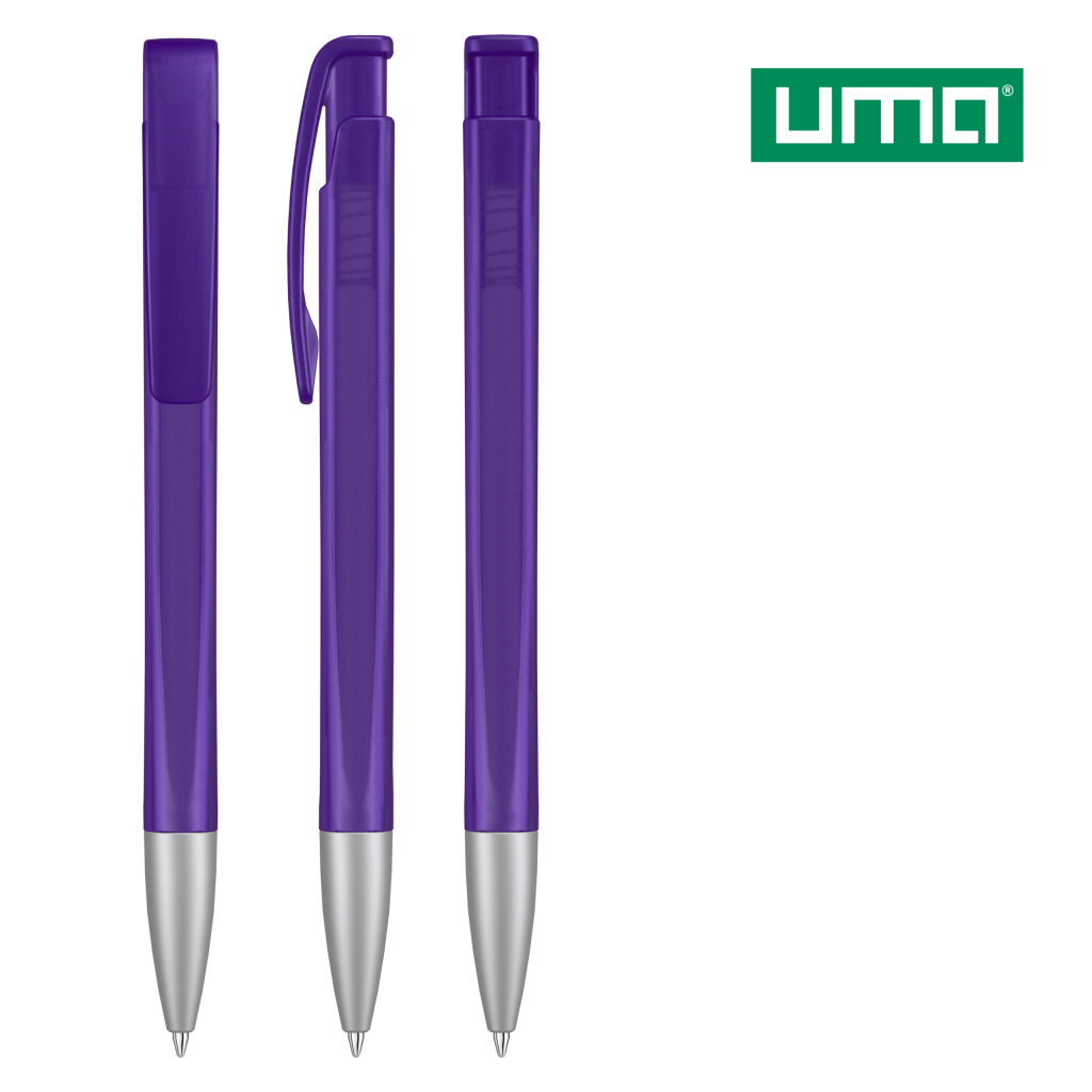 UMA LINEO frozen SI Druckkugelschreiber – Violett