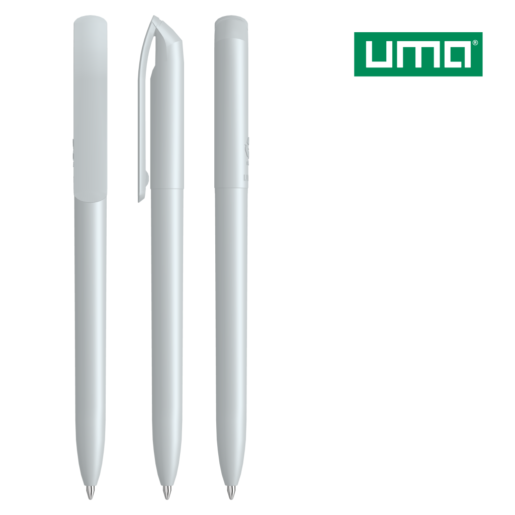 UMA SENZ RECY Drehkugelschreiber – Grau
