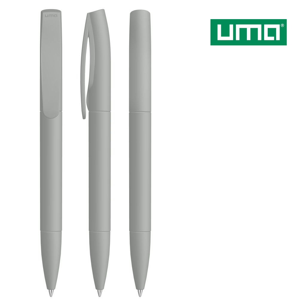 UMA CORAL GUM Drehkugelschreiber – Grau