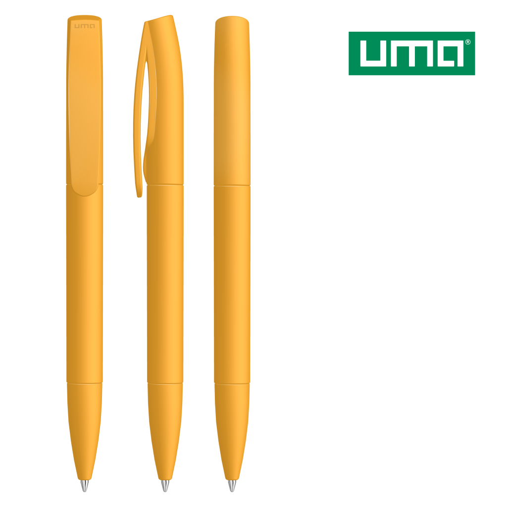 UMA CORAL GUM Drehkugelschreiber – Ocker
