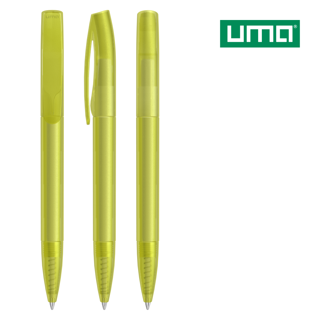 UMA CORAL frozen Drehkugelschreiber – Gelb