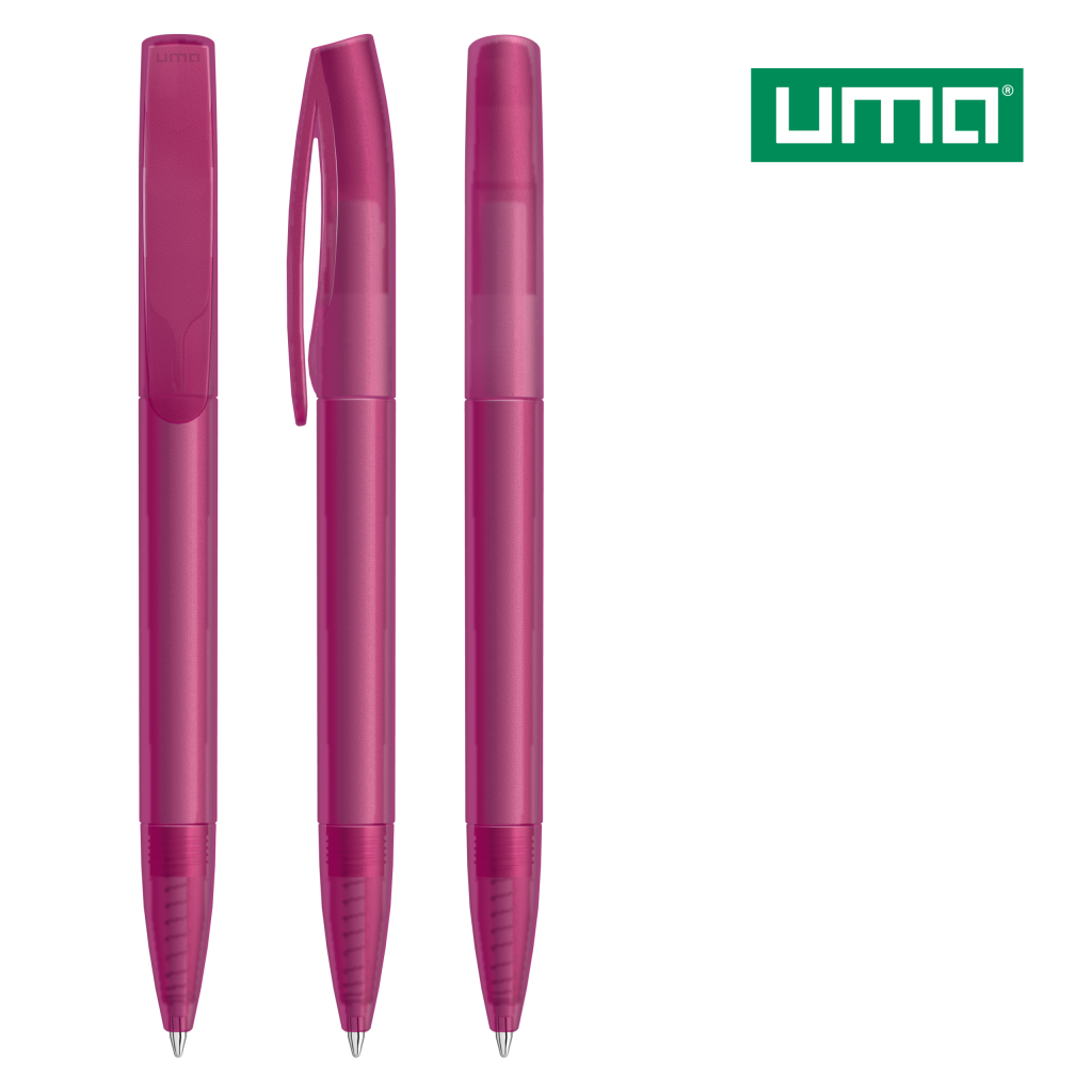 UMA CORAL frozen Drehkugelschreiber – Magenta