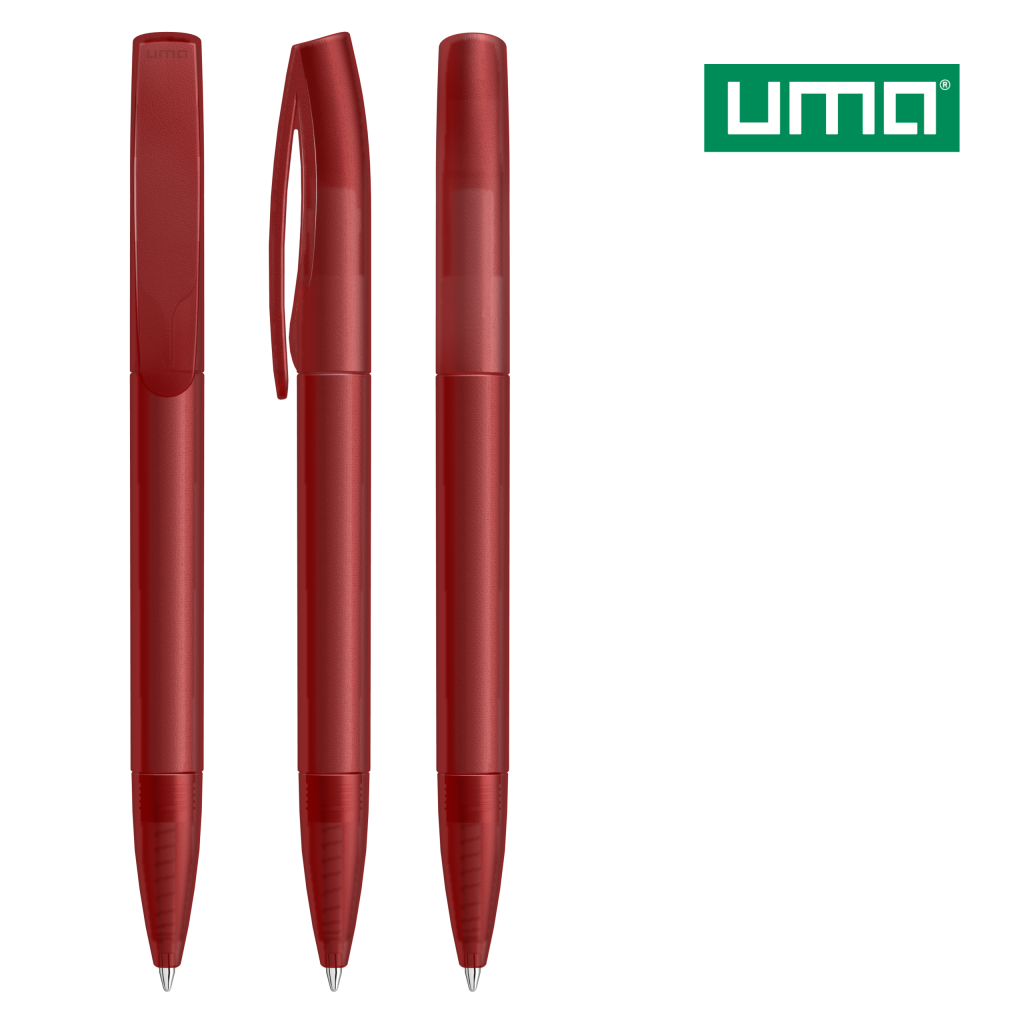 UMA CORAL frozen Drehkugelschreiber – Rot