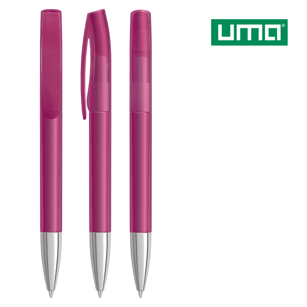 UMA CORAL frozen SI Drehkugelschreiber – Magenta