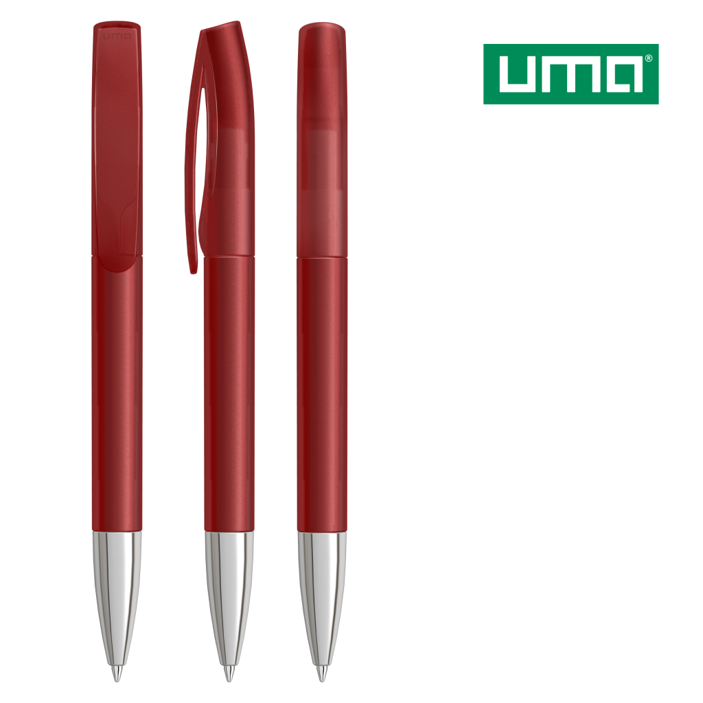 UMA CORAL frozen SI Drehkugelschreiber – Rot
