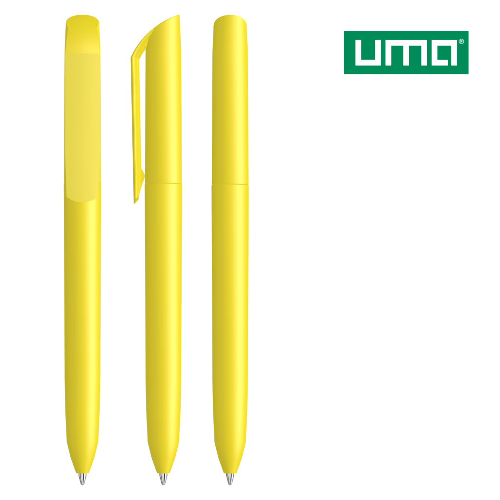 UMA VANE F Drehkugelschreiber – Gelb