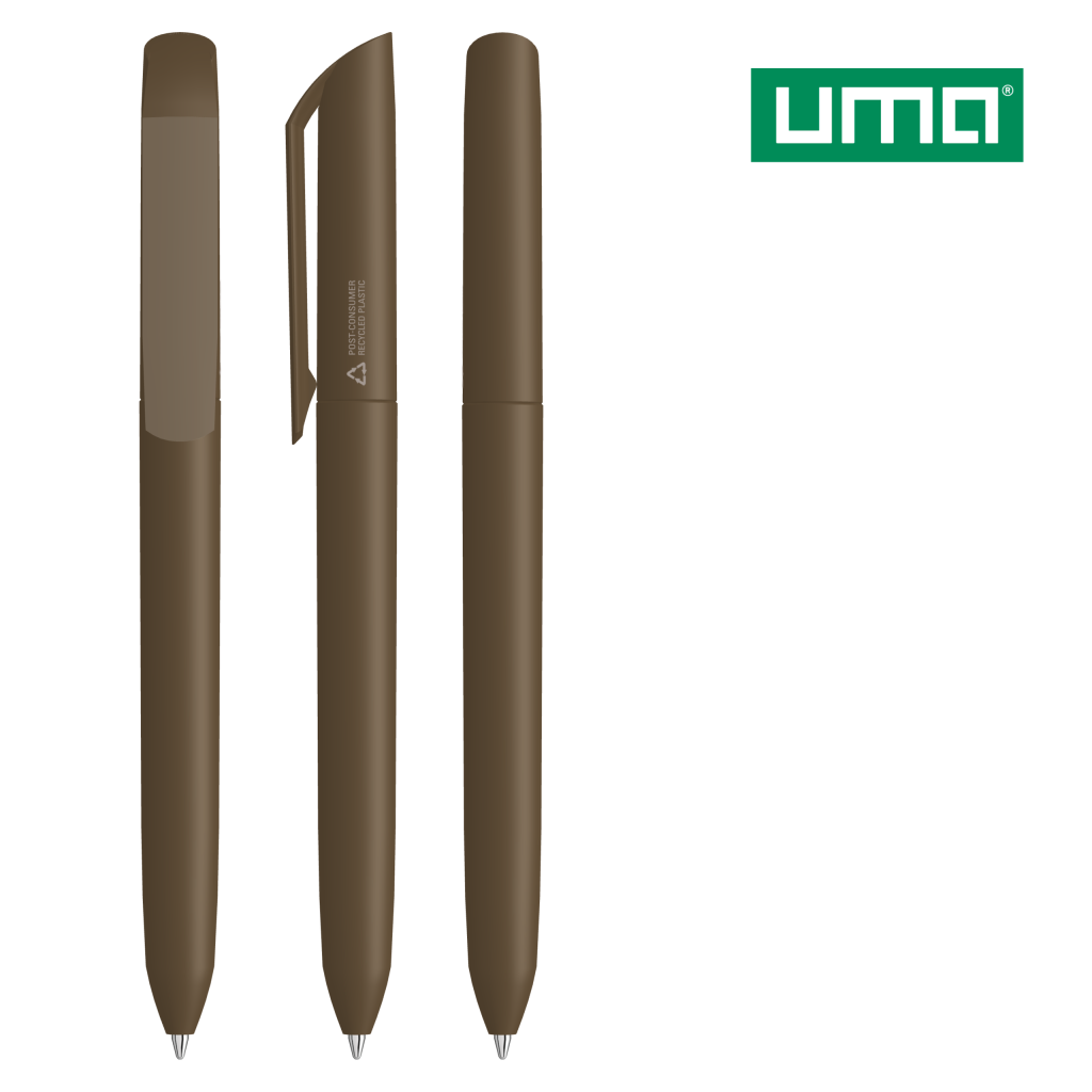 UMA VANE RECY Drehkugelschreiber – Braun