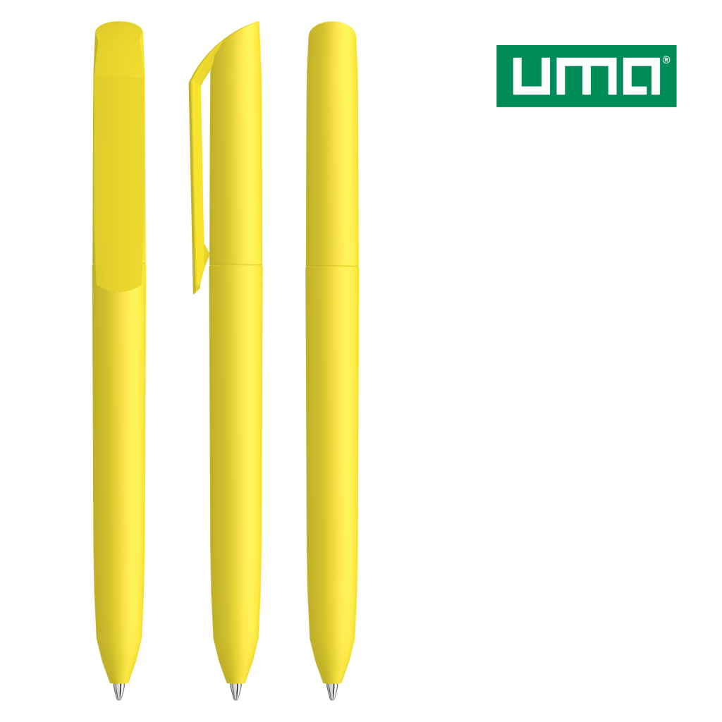UMA VANE GUM Drehkugelschreiber – Gelb