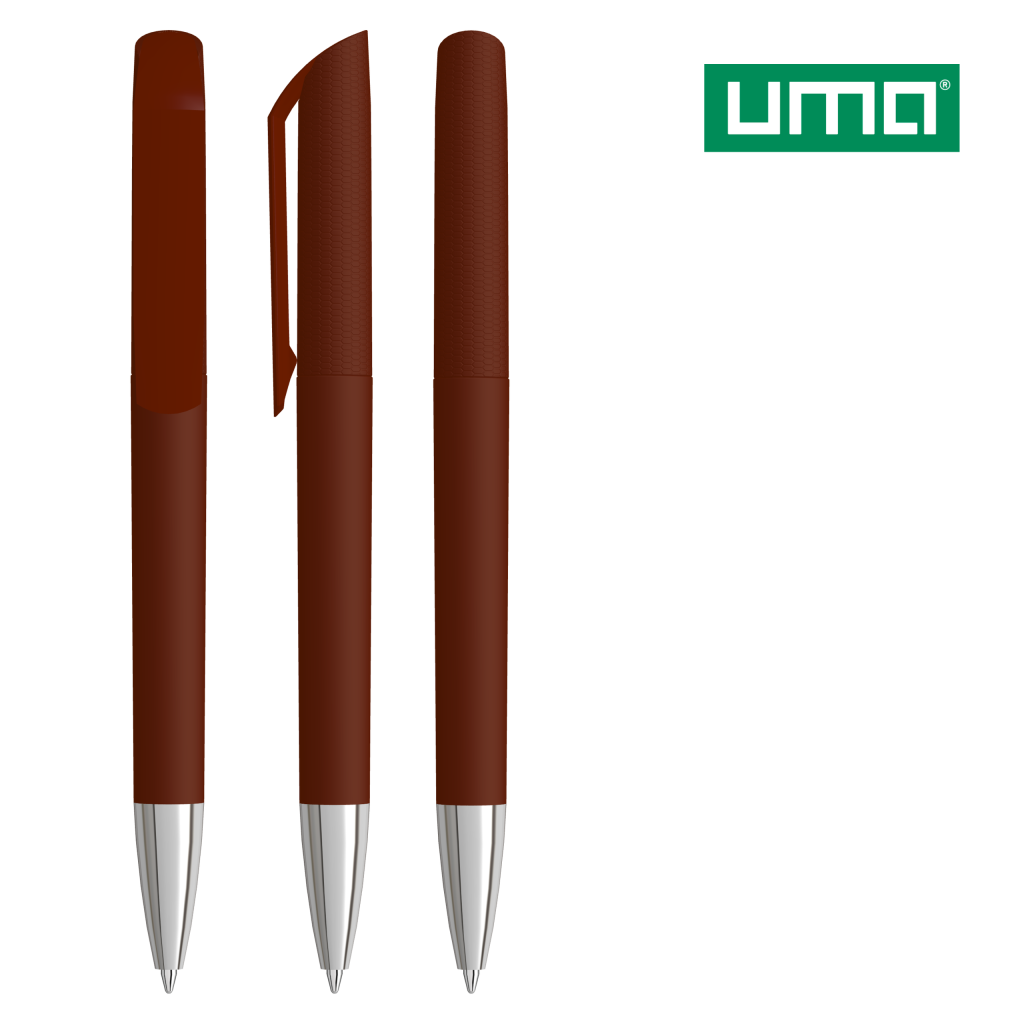 UMA VANE SI GUM Drehkugelschreiber – Aubergine