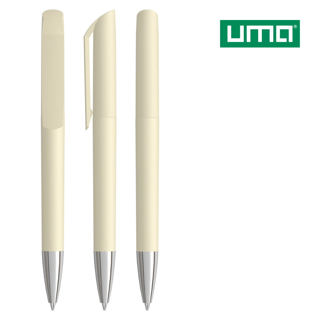 UMA VANE SI GUM Drehkugelschreiber – Beige