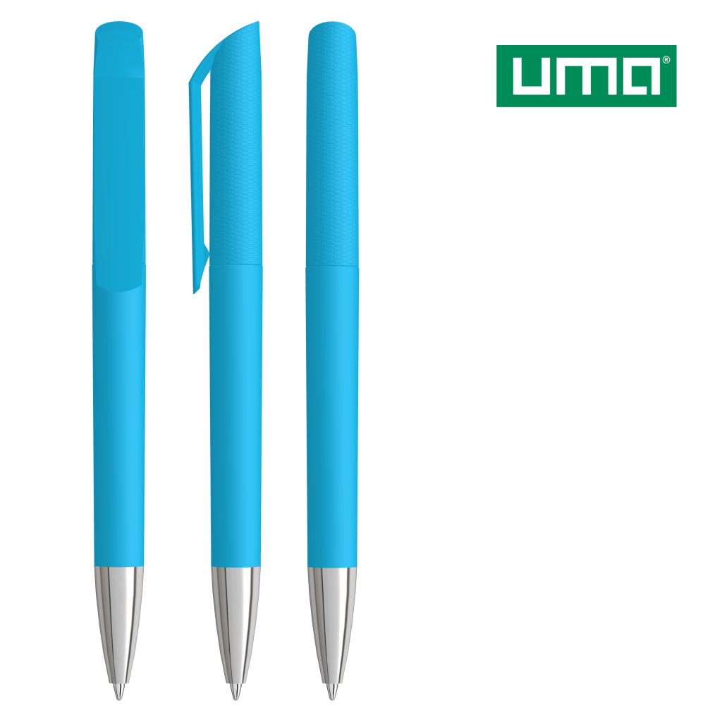 UMA VANE SI GUM Drehkugelschreiber – Cyan