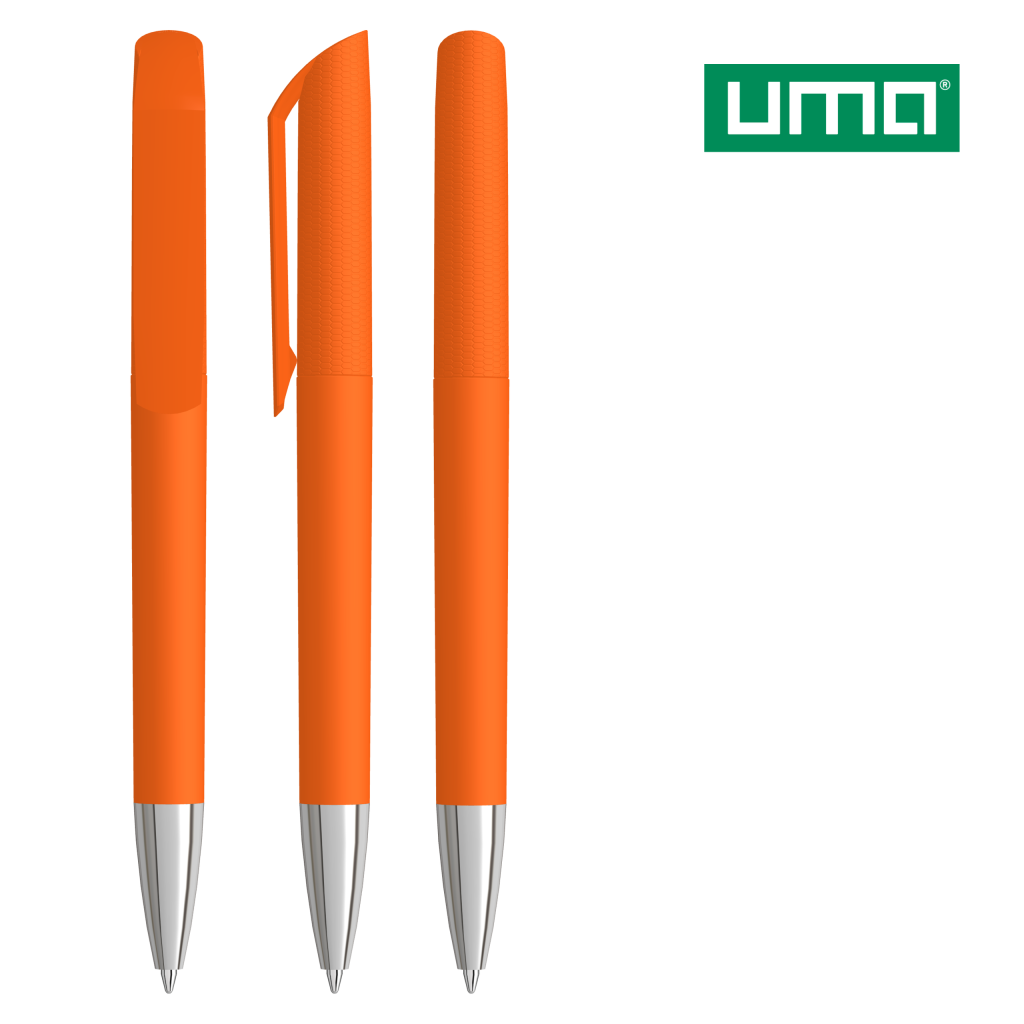 UMA VANE SI GUM Drehkugelschreiber – Orange