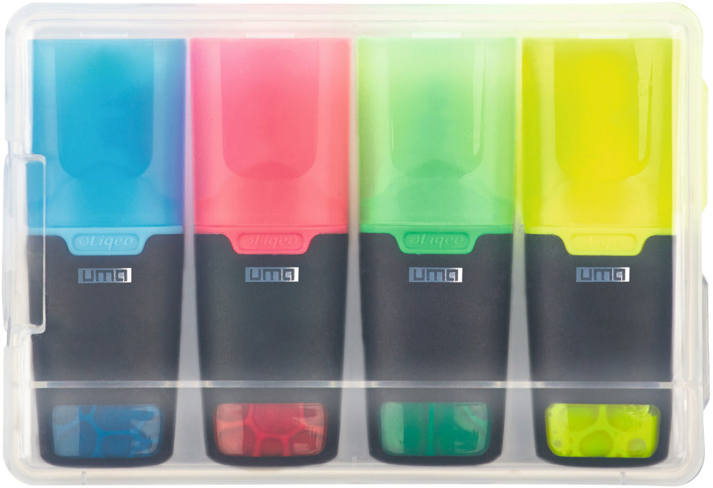 UMA LIQEO HIGHLIGHTER MINI 4er-Set – alle Farben