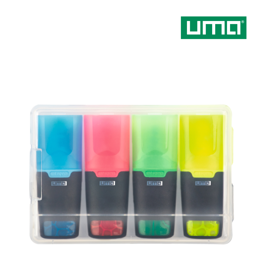 UMA LIQEO HIGHLIGHTER MINI 4er-Set – Kombiniert