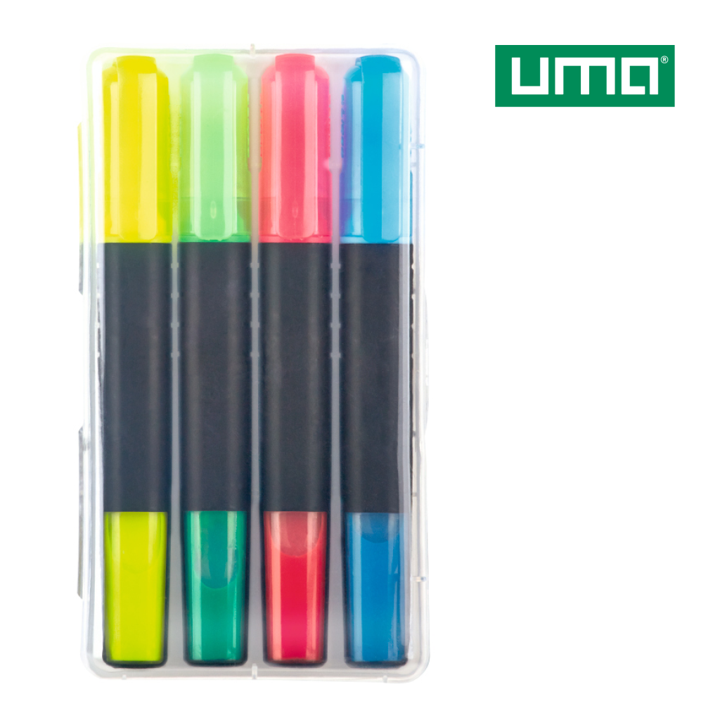 UMA LIQEO HIGHLIGHTER PEN 4er-Set – Kombiniert