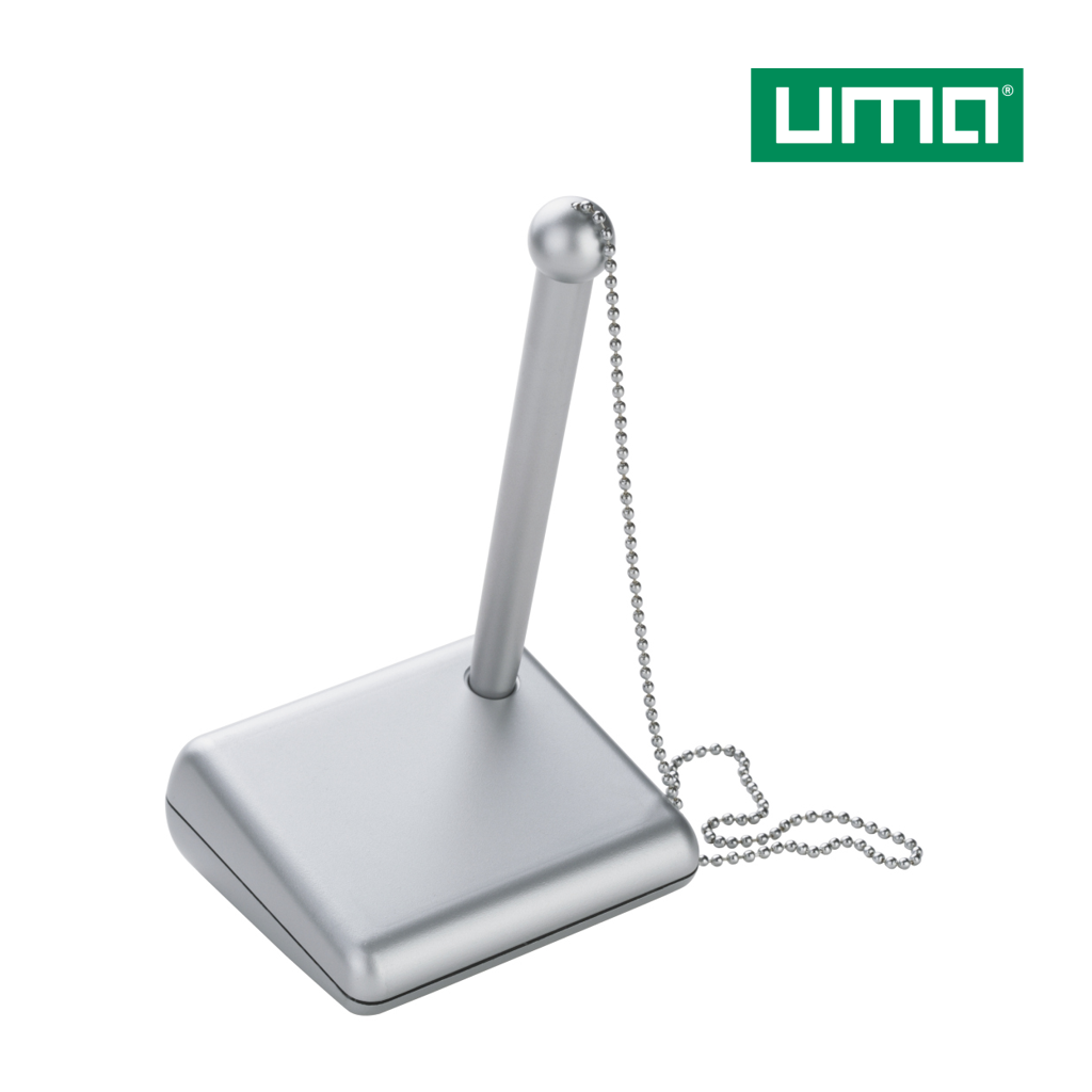 UMA DESK LUX KE Kugelschreiberständer – Silber