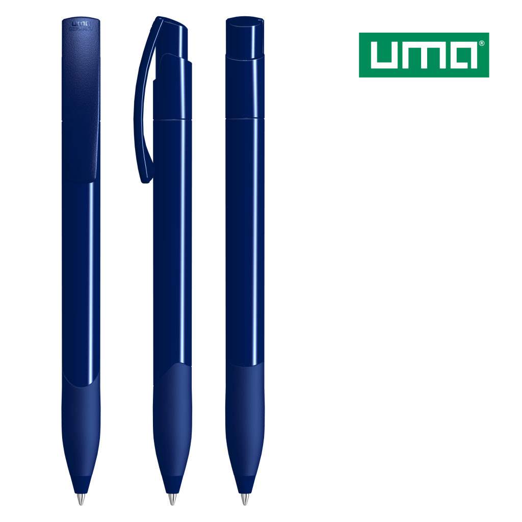 UMA OMEGA grip Druckkugelschreiber – Blau