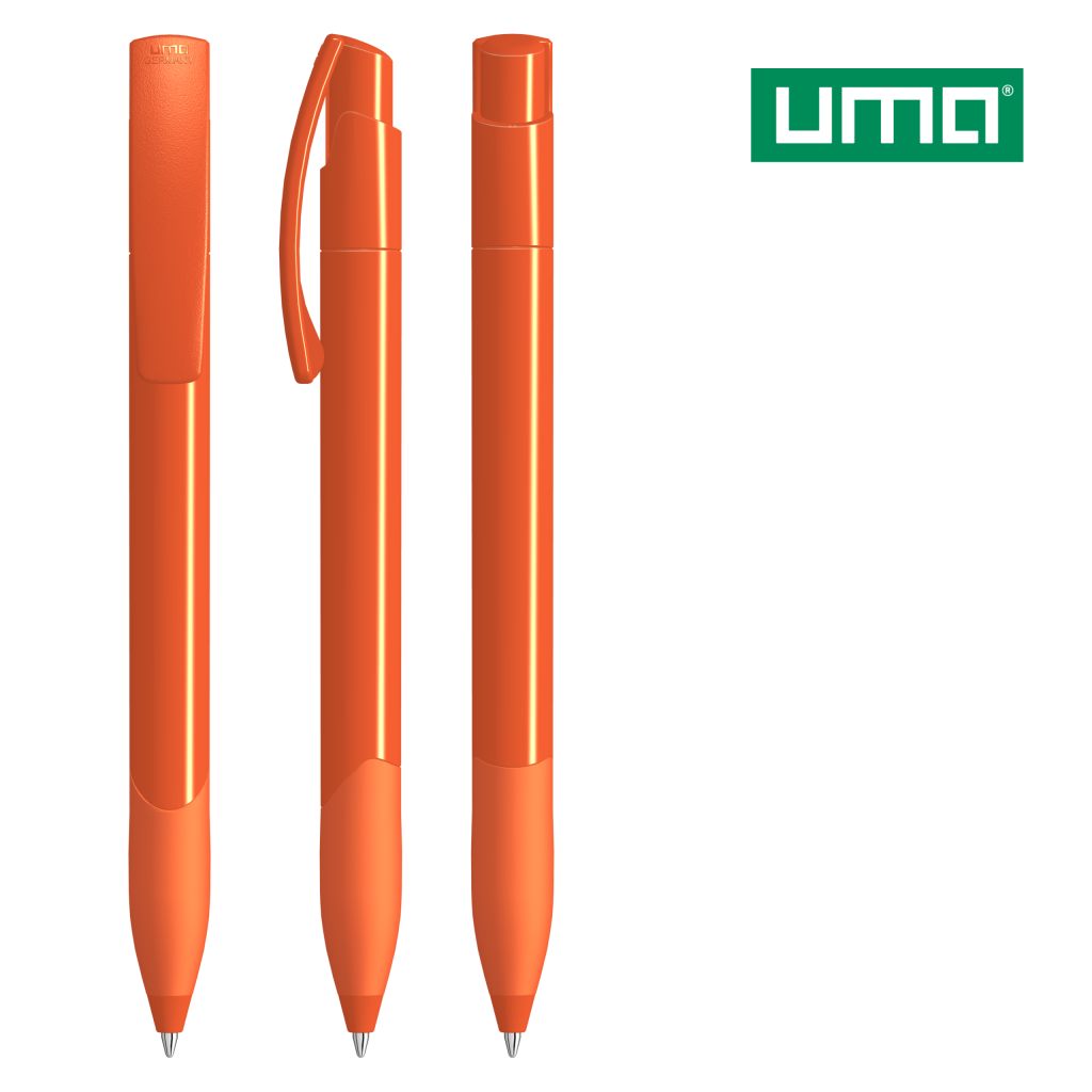 UMA OMEGA grip Druckkugelschreiber – Orange