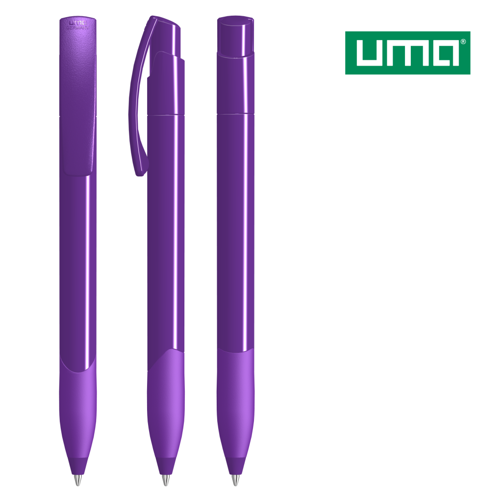 UMA OMEGA grip Druckkugelschreiber – Violett