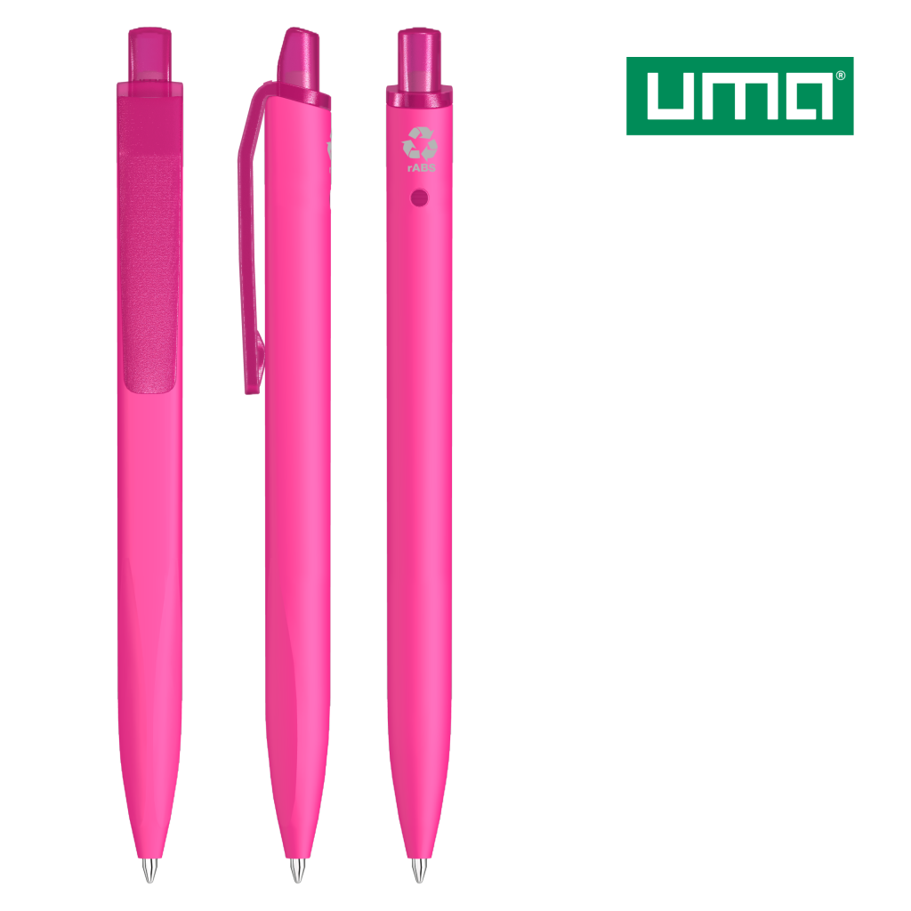 UMA ALIGN K frozen GUM RECY Druckkugelschreiber – Magenta