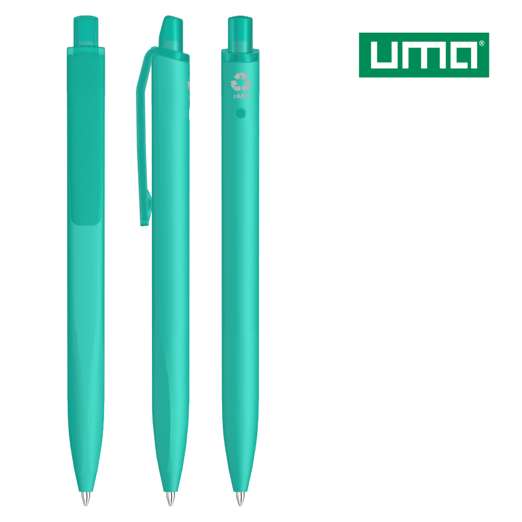 UMA ALIGN K frozen GUM RECY Druckkugelschreiber – Petrol