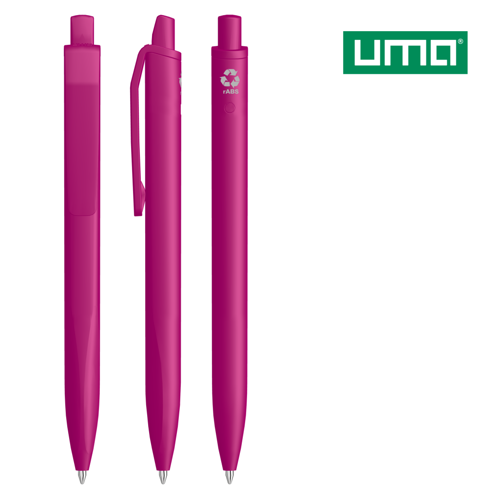 UMA ALIGN RECY Druckkugelschreiber – Magenta