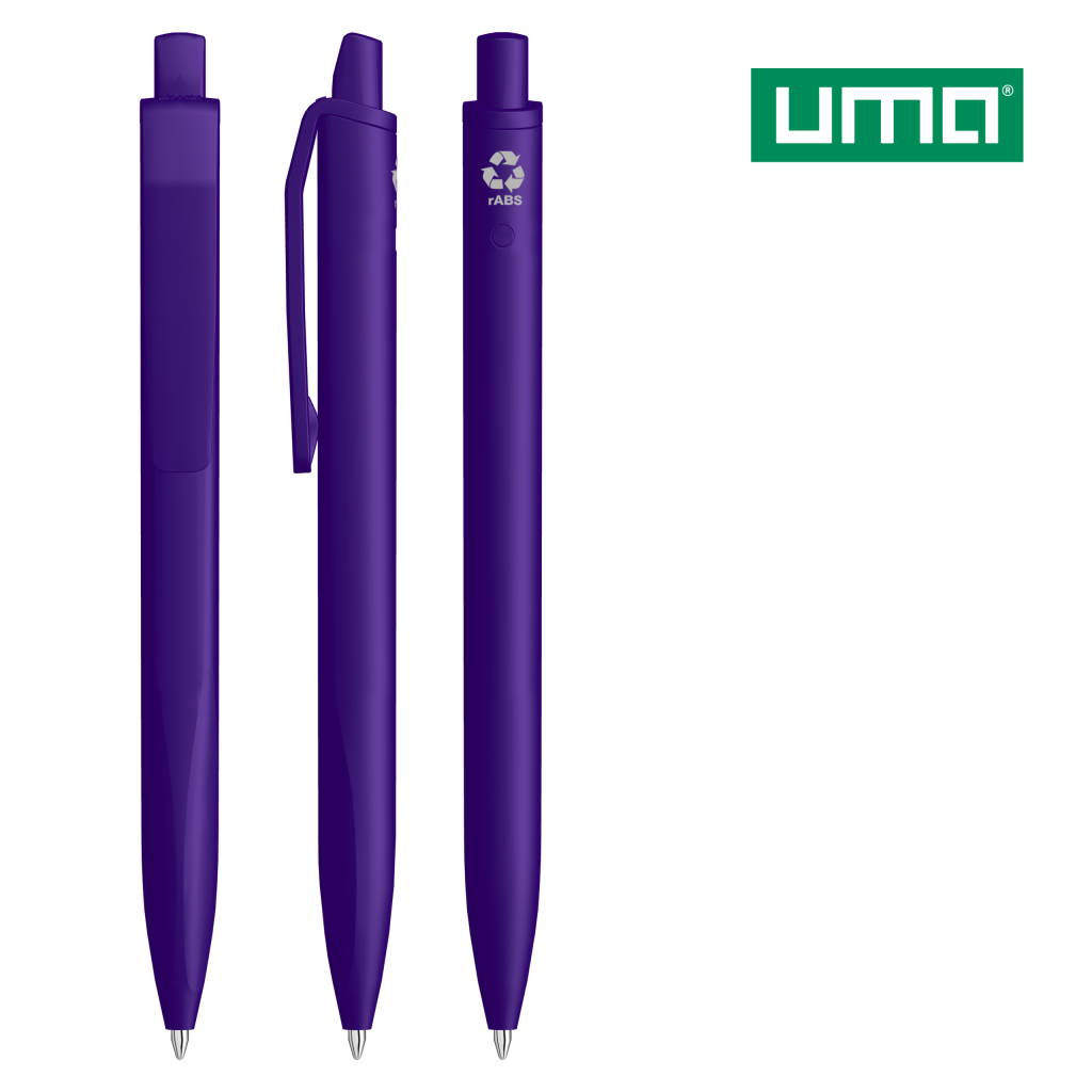 UMA ALIGN RECY Druckkugelschreiber – Violett