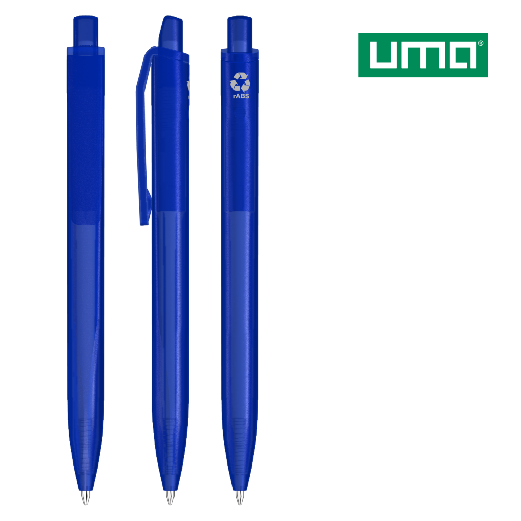 UMA ALIGN frozen RECY Druckkugelschreiber – Dunkelblau