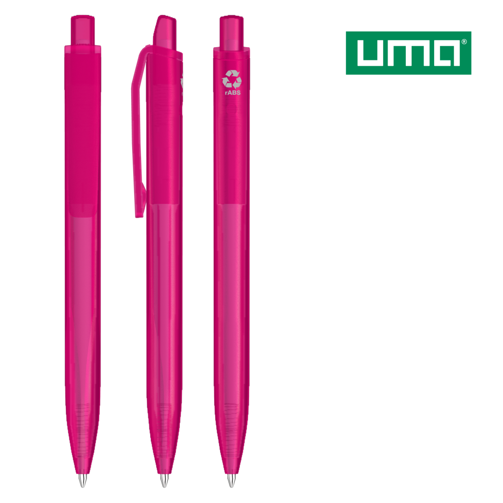UMA ALIGN frozen RECY Druckkugelschreiber – Magenta
