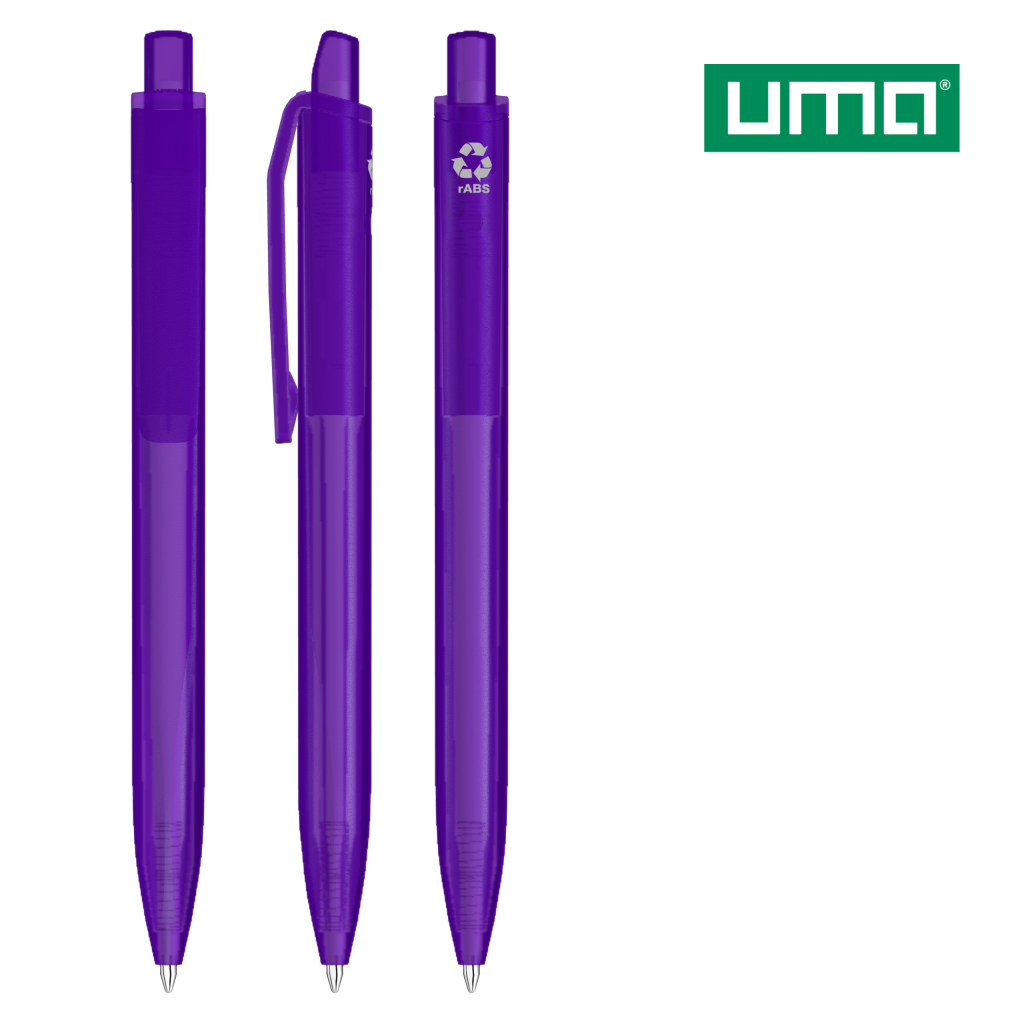 UMA ALIGN frozen RECY Druckkugelschreiber – Violett