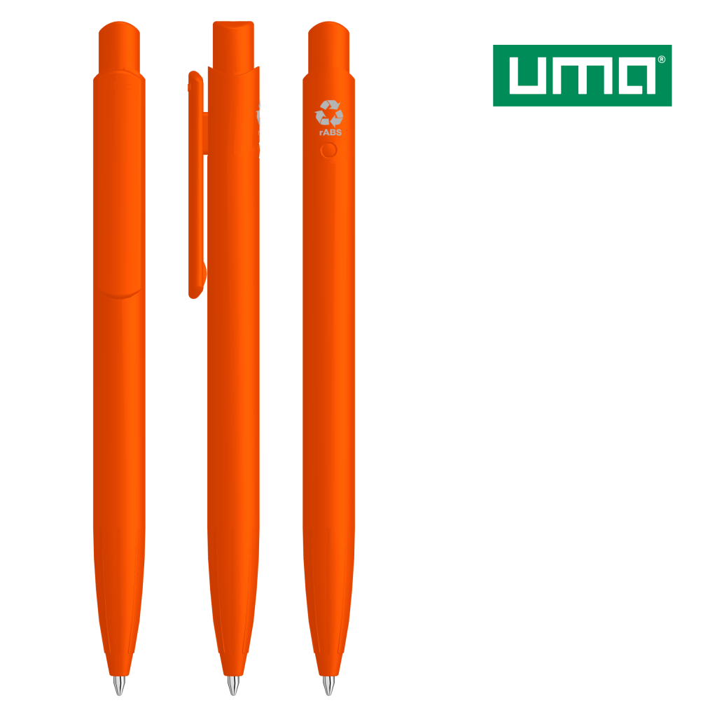 UMA STAGE RECY Druckkugelschreiber – Orange