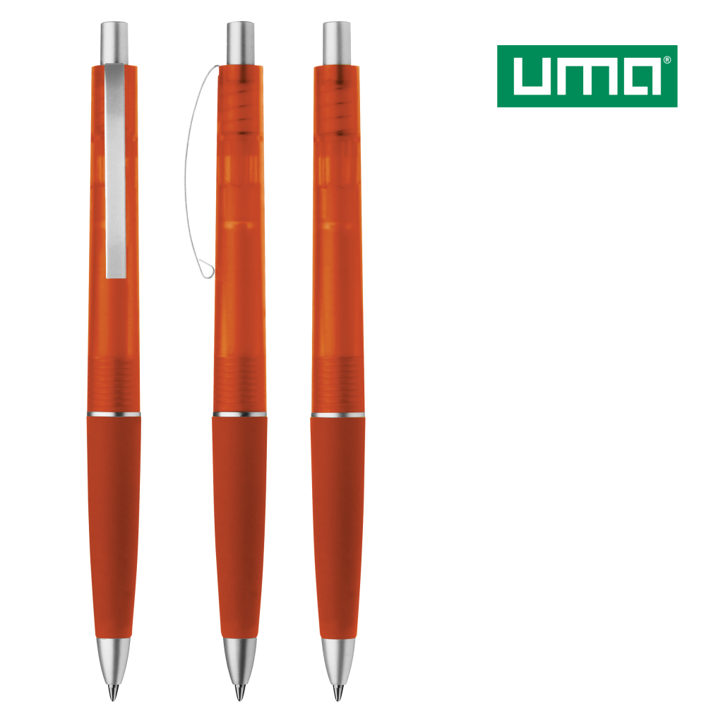 UMA JAZZ frozen Druckkugelschreiber – Orange